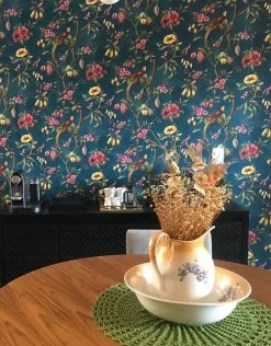 Tapete Camille Ozeanblau 7 Tapete Camille Ozeanblau -Berühmt Tapeten Geschäft Camille P 451902 2880x1440