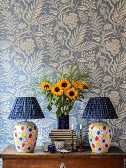 Tapete Cornucopia Taubenblau -Berühmt Tapeten Geschäft Cornucopia B 975182 2880x1440