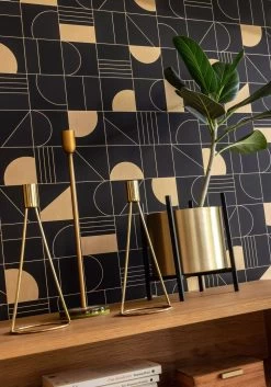 Tapete Cubit Schwarzgrau