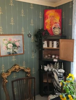 Tapete Danne Minttürkis -Berühmt Tapeten Geschäft Danne D 491032 2880x1440