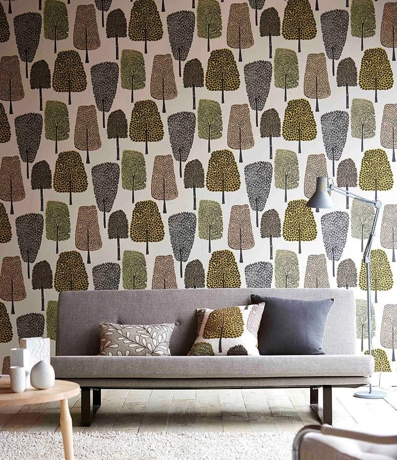 Tapete Davila Gelb 3 Tapete Davila Gelb – Bild 3