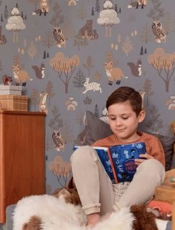 Tapete Deep Forest Blaugrau -Berühmt Tapeten Geschäft Deep Forest A 389371 2880x1440