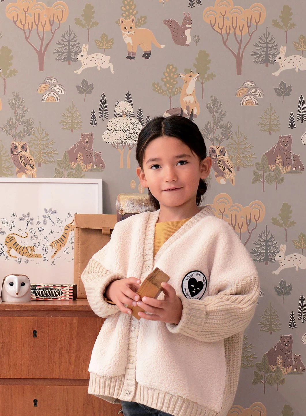 Tapete Deep Forest Grau 3 Tapete Deep Forest Grau – Bild 3