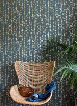 Tapete Ditto Mattgold -Berühmt Tapeten Geschäft Ditto B 690231 2880x1440