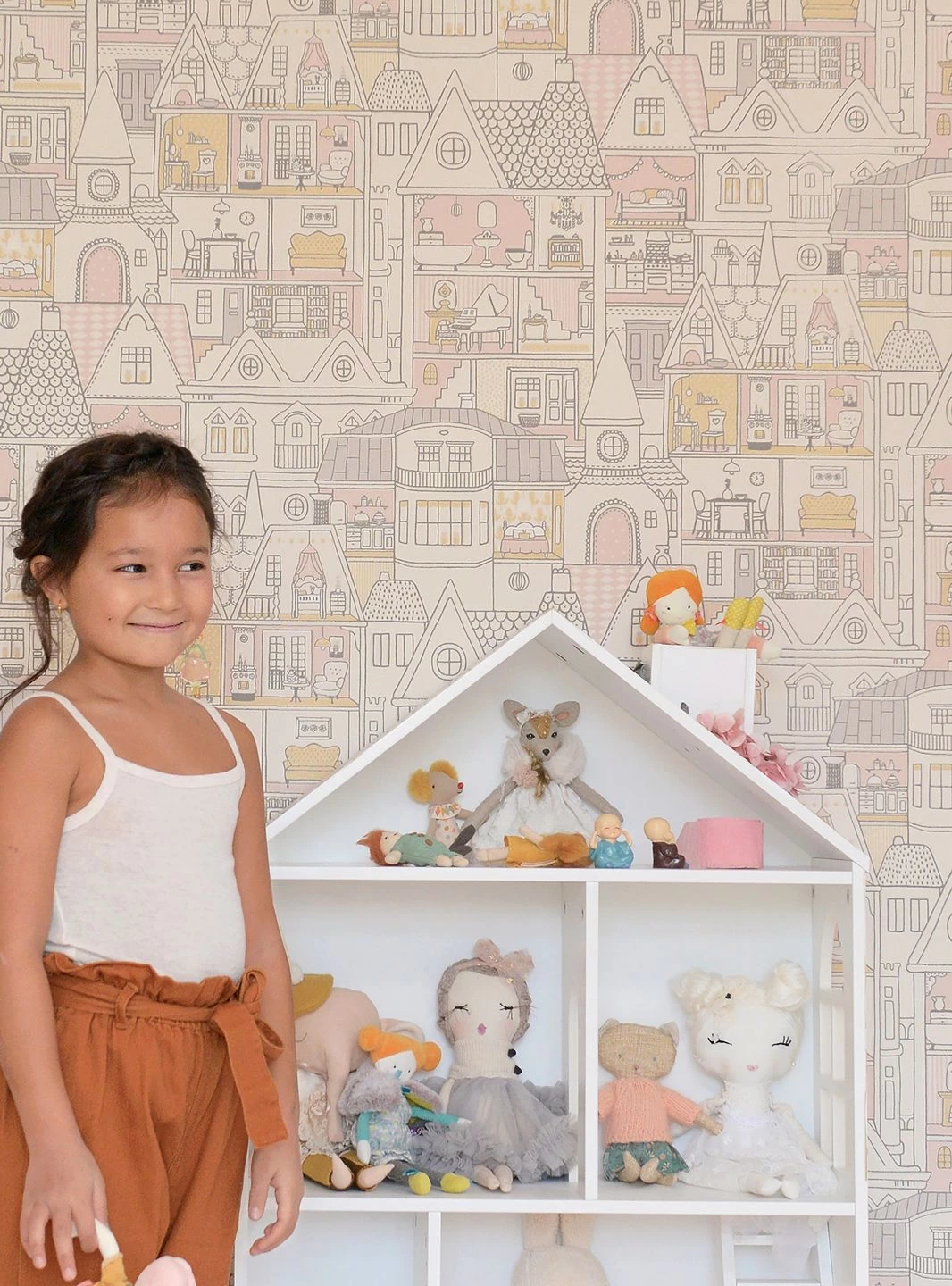 Tapete Dollhouse Cremeweiss 5 Tapete Dollhouse Cremeweiss – Bild 5