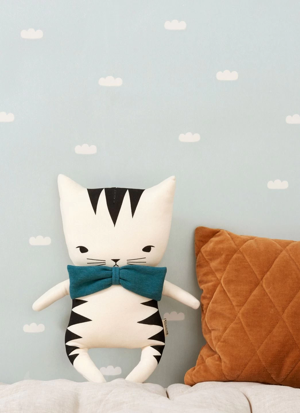 Tapete Dreamy Clouds Blassminttürkis 1 Tapete Dreamy Clouds Blassminttürkis