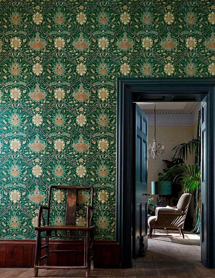 Tapete Embry Kieferngrün 3 Tapete Embry Kieferngrün – Bild 3