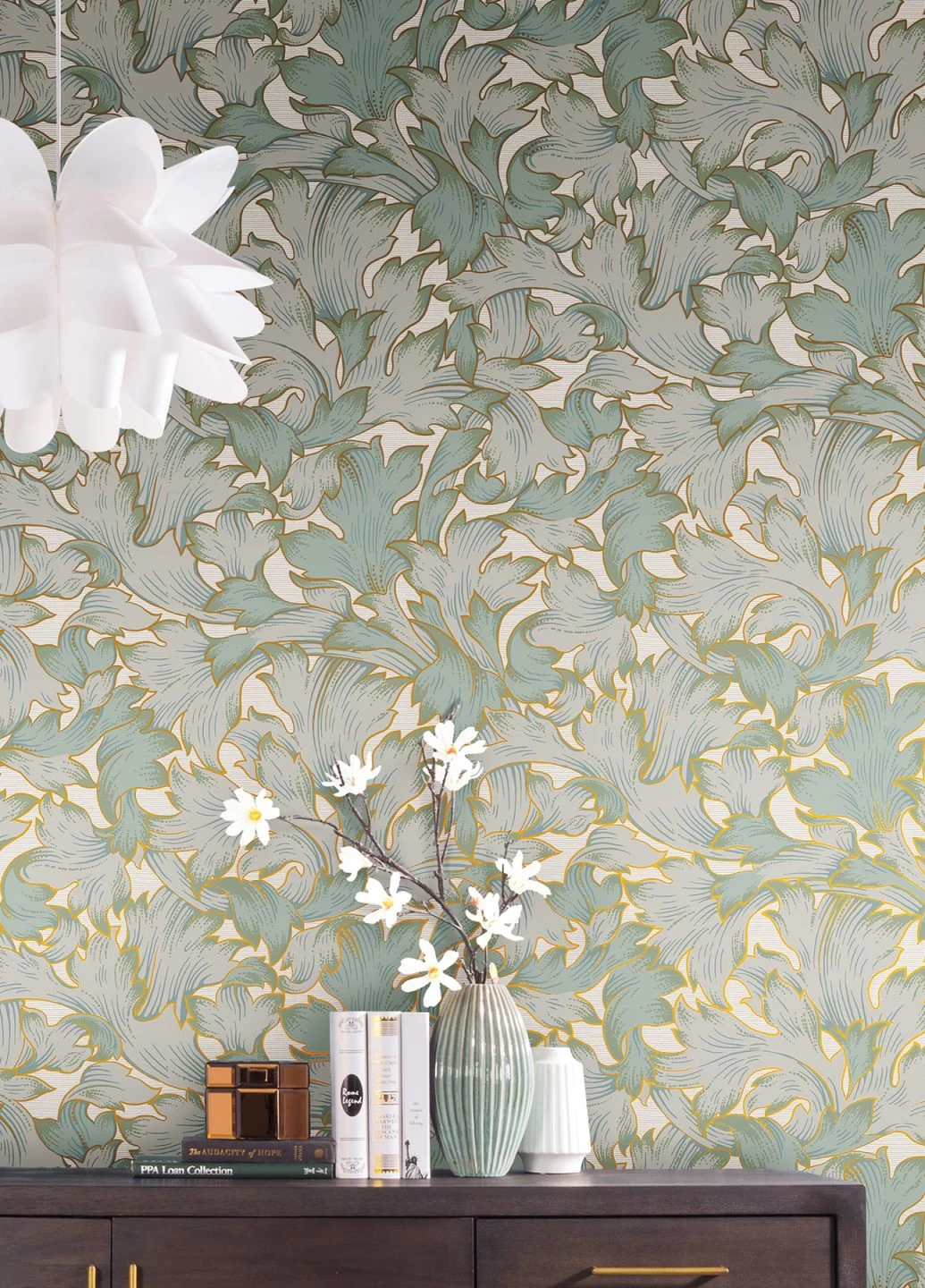 Tapete Epinal Blassgrün 5 Tapete Epinal Blassgrün – Bild 5