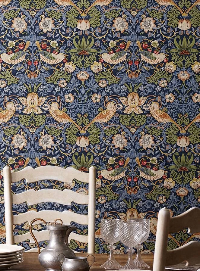 Tapete Faunus Taubenblau 1 Tapete Faunus Taubenblau