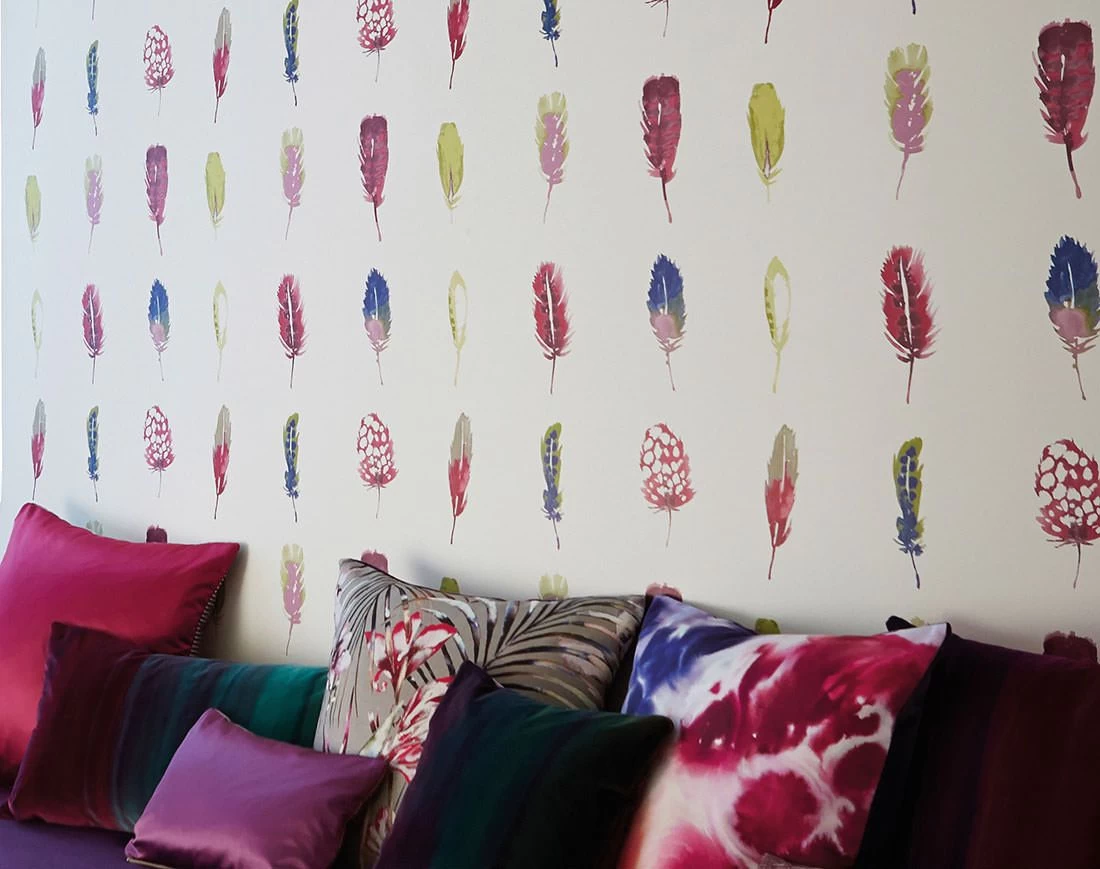 Tapete Ferty Bordeauxviolett 1 Tapete Ferty Bordeauxviolett