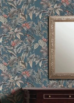 Tapete Flonie Grünblau -Berühmt Tapeten Geschäft Flonie B 431742 2880x1440