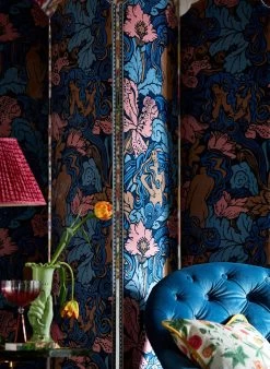 Tapete Forbidden Fruit Blau -Berühmt Tapeten Geschäft Forbidden Fruit B 463221 2880x1440