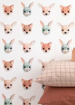 Tapete Forest Animals Blassbraun -Berühmt Tapeten Geschäft Forest Animals A 310221 2880x1440