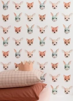 Tapete Forest Animals Blassbraun -Berühmt Tapeten Geschäft Forest Animals B 310221 2880x1440