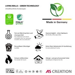 A.S. Creation Fototapeten Blätter Efeu Wand Grau Grün Vlies 38239-1 -Berühmt Tapeten Geschäft Fototapeten Blaetter Efeu Wand grau gruen Vlies 38239 1 63209618 2