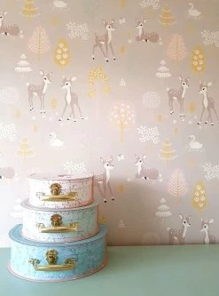 Tapete Golden Woods Pastellbraun -Berühmt Tapeten Geschäft Golden Woods K 389334 2880x1440