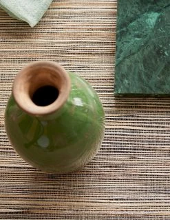 Tapete Grass On Roll 01 Blassbraun