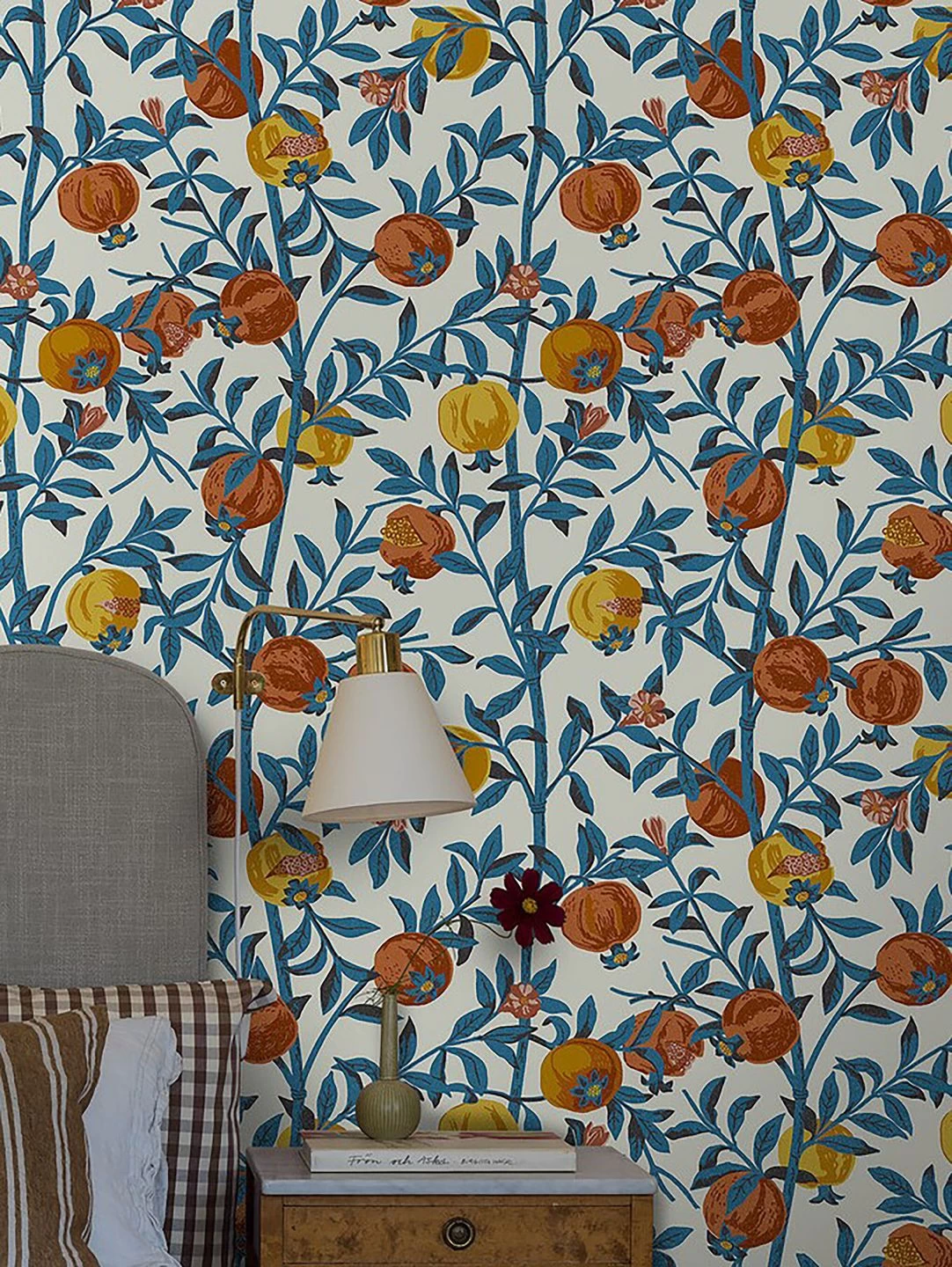 Tapete Gwenda Rotorange 1 Tapete Gwenda Rotorange