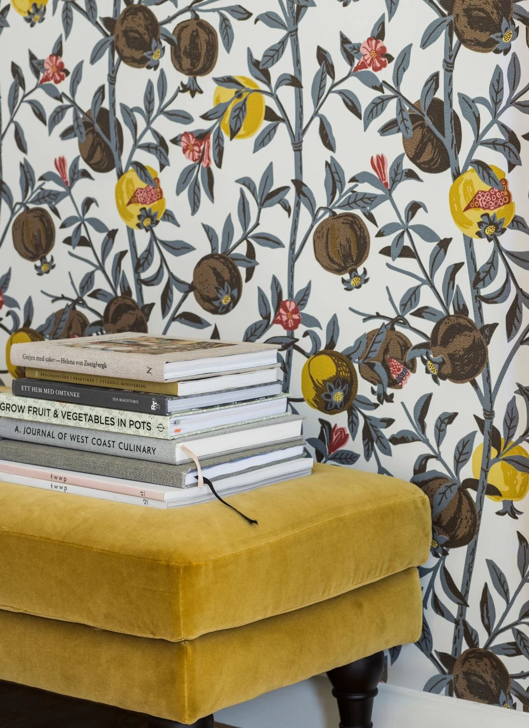 Tapete Gwenda Honiggelb 3 Tapete Gwenda Honiggelb – Bild 3