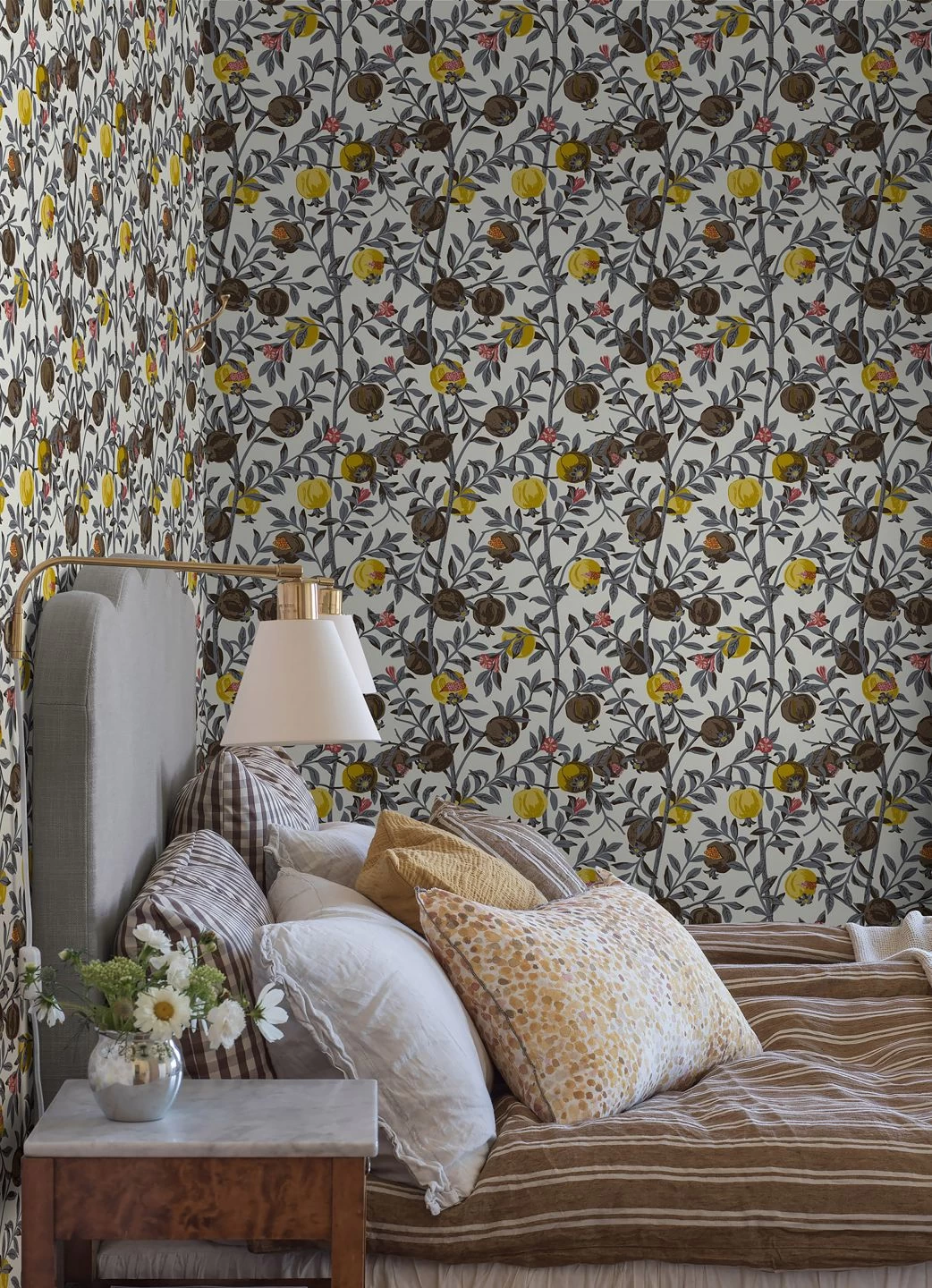 Tapete Gwenda Honiggelb 5 Tapete Gwenda Honiggelb – Bild 5