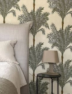 Tapete Hazara Dunkelgrün