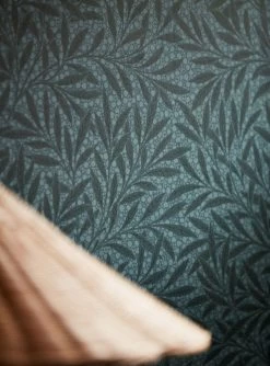 Tapete Herball Hellblaugrau