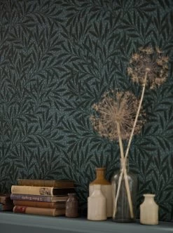 Tapete Herball Hellblaugrau -Berühmt Tapeten Geschäft Herball B 463253 2880x1440