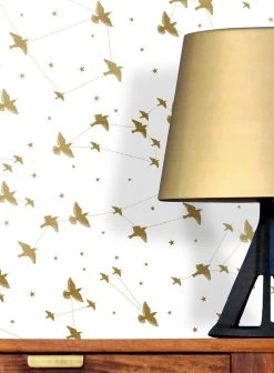 Tapete Hermine Cremeweiss