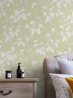 Tapete Inaya Blassgrün