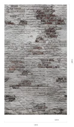 Wandbild Industrial Wall Hellgrau 6 Wandbild Industrial Wall Hellgrau -Berühmt Tapeten Geschäft Industrial Wall C 390741 2880x1440