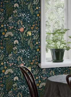 Tapete Isabelle Ozeanblau -Berühmt Tapeten Geschäft Isabelle B 452183 2880x1440