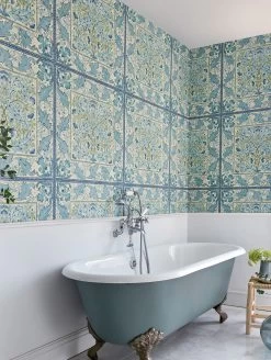 Tapete Jella Blautöne -Berühmt Tapeten Geschäft Jella B 462741 2880x1440