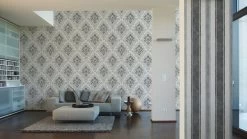 Jette Joop Tapete Vlies Struktur Weiß Metallic 33923-1 -Berühmt Tapeten Geschäft Jette Joop Tapete Vlies Struktur weiss silber Me 2