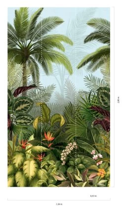 Wandbild Jungle Kingdom Grüntöne -Berühmt Tapeten Geschäft Jungle Kingdom C 390711 2880x1440