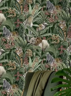 Tapete Kanajawa Tannengrün -Berühmt Tapeten Geschäft Kanajawa A 104462 2880x1440