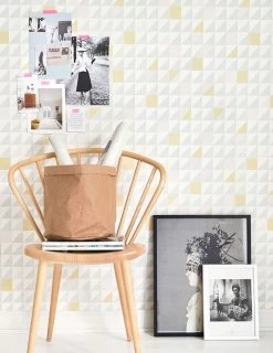 Tapete Katinka Hellgelb -Berühmt Tapeten Geschäft Katinka C 389201 2880x1440