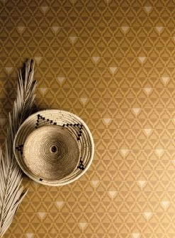 Tapete Kurumba Sandgelb -Berühmt Tapeten Geschäft Kurumba B 625912 2880x1440