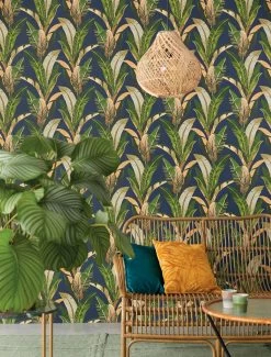 Tapete Lasita Stahlblau -Berühmt Tapeten Geschäft Lasita A 821664 2880x1440