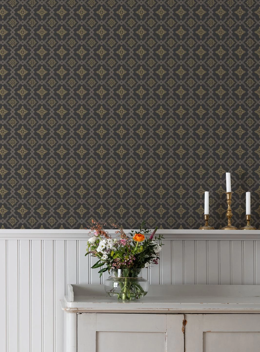 Tapete Lavinia Anthrazit 4 Tapete Lavinia Anthrazit – Bild 4