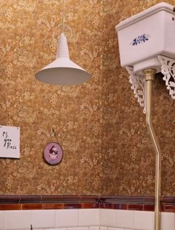 Tapete Liberty Lehmbraun