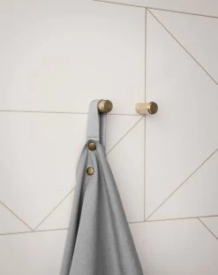 Ferm LIVING Tapete Lines Cremeweiss