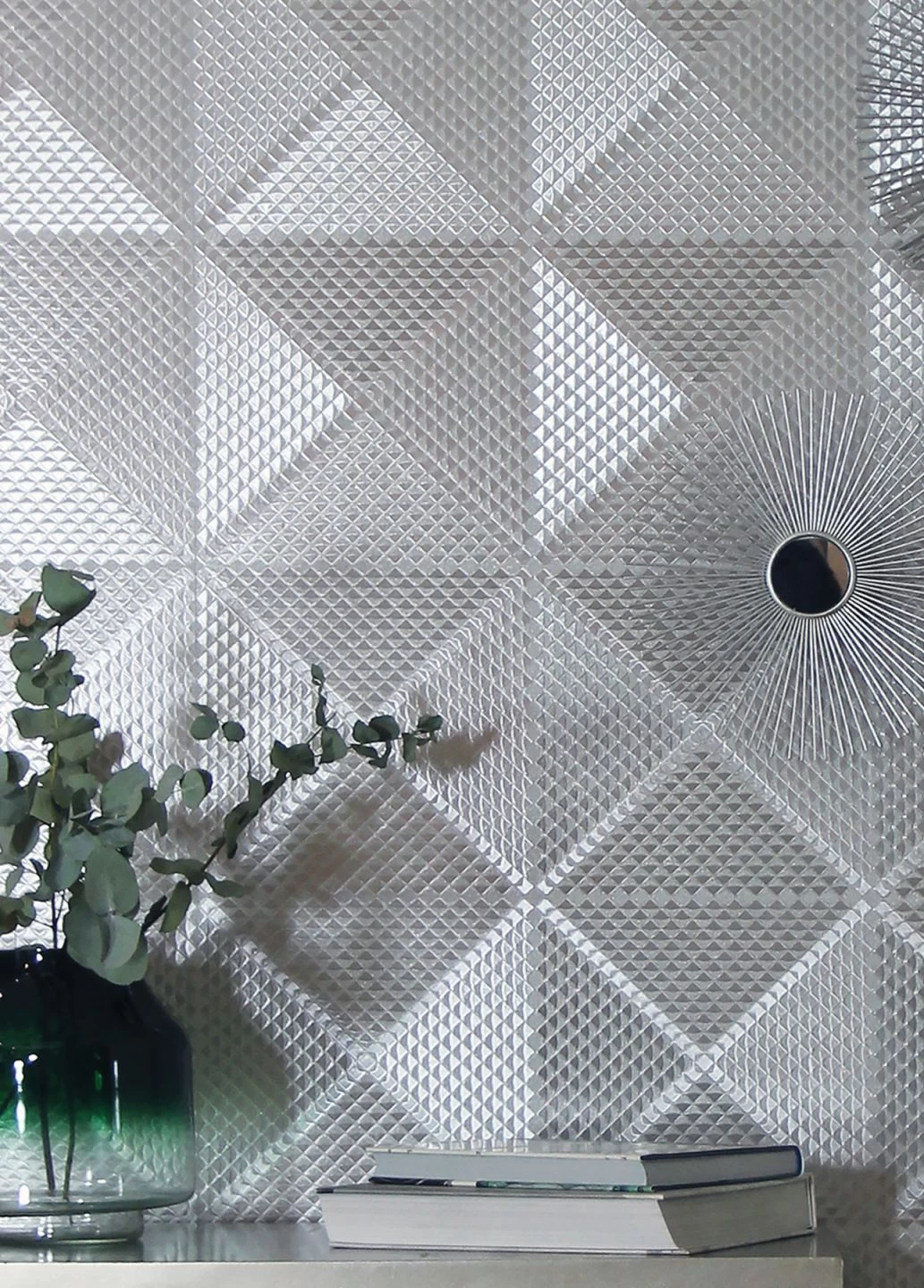 Tapete Lostar Silber 1 Tapete Lostar Silber