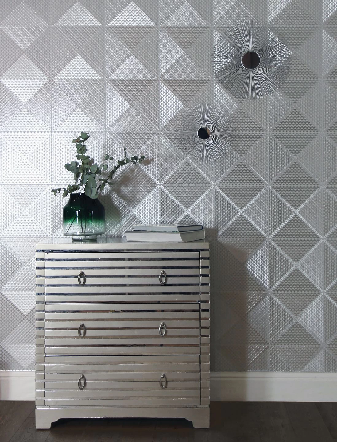 Tapete Lostar Silber 4 Tapete Lostar Silber – Bild 4