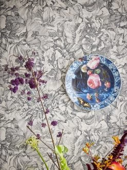 Tapete Louise Basaltgrau -Berühmt Tapeten Geschäft Louise C 822101 2880x1440