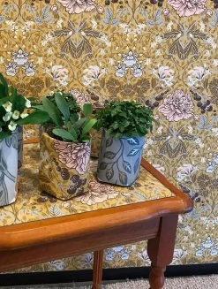 Tapete Lovisa Sandgelb