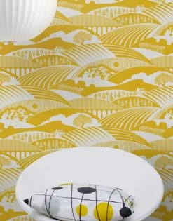 Tapete Ludovic Zitronengelb -Berühmt Tapeten Geschäft Ludovic B 835171 2880x1440