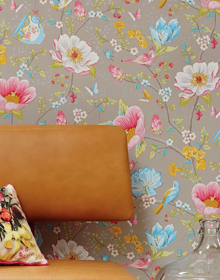 Tapete Luna Erikaviolett 1 Tapete Luna Erikaviolett