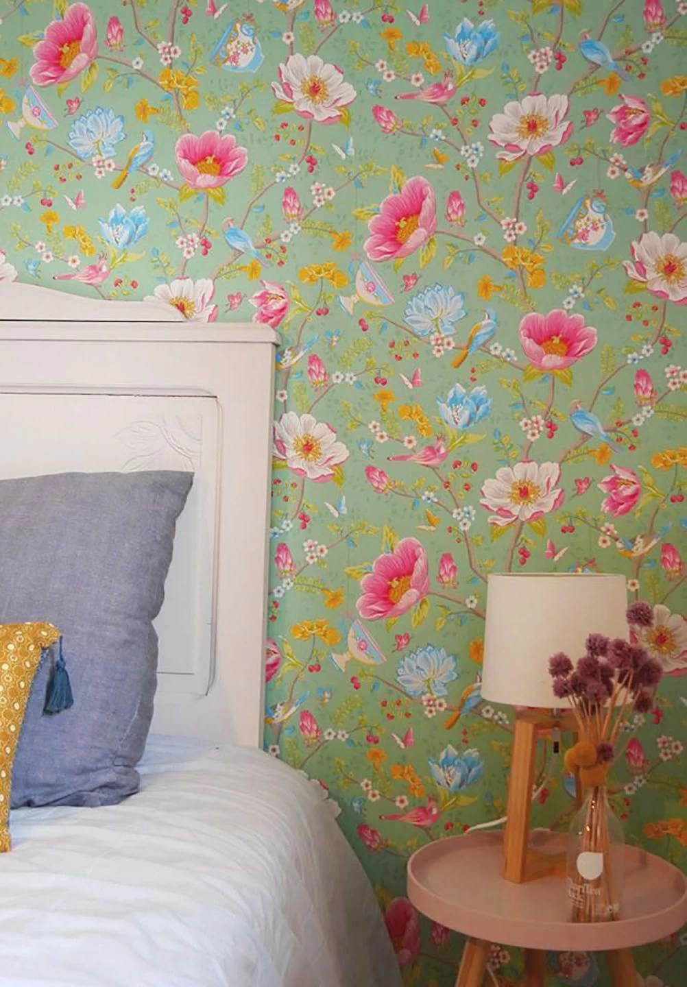 Tapete Luna Pastellgrün 4 Tapete Luna Pastellgrün – Bild 4