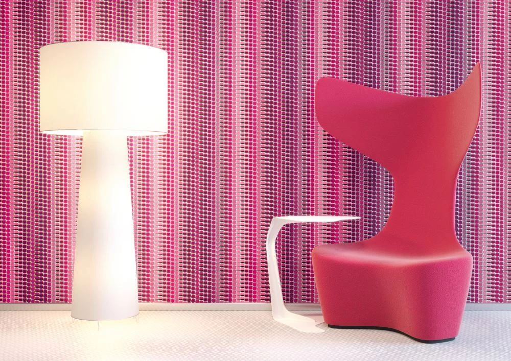 Mac Stopa Tapete Grafisch Retro Streifen Pink 32727-3 3 Mac Stopa Tapete Grafisch Retro Streifen Pink 32727-3 – Bild 3