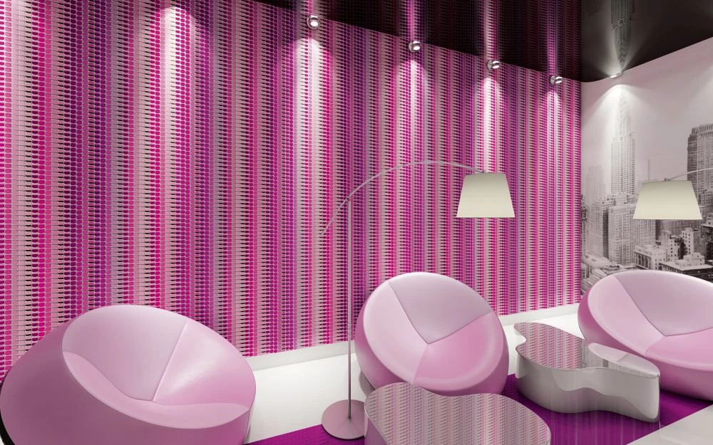 Mac Stopa Tapete Grafisch Retro Streifen Pink 32727-3 4 Mac Stopa Tapete Grafisch Retro Streifen Pink 32727-3 – Bild 4